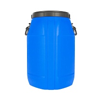 Бочка пластиковая 65 л Quadro с хомутом в Екатеринбурге