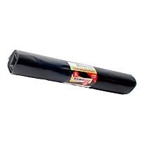 Мешки для мусора 240 л, черные, в рулоне 5 шт., ПВД 80 мкм, 1300х900 мм, МЕШКОFF, 4217 в Екатеринбурге