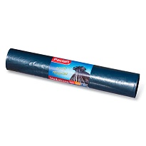 Мешки для мусора 240 л, черные, в рулоне 20 шт., ПВД 35 мкм, 1400х900 мм, PACLAN Big&Strong, 600823 в Екатеринбурге