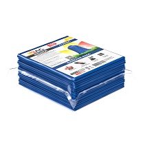 Мешки для мусора 160 л, синие, в пачке 10 шт., ПВД, 40 мкм, 900х1100 мм, i-Bag в Екатеринбурге