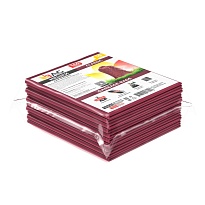Мешки для мусора 160 л, бордовые, в пачке 10 шт., ПВД, 40 мкм, 900х1100 мм, i-Bag в Екатеринбурге