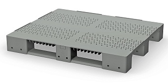 Поддон пластиковый перфорированный (усилен 1 трубой) в Екатеринбурге